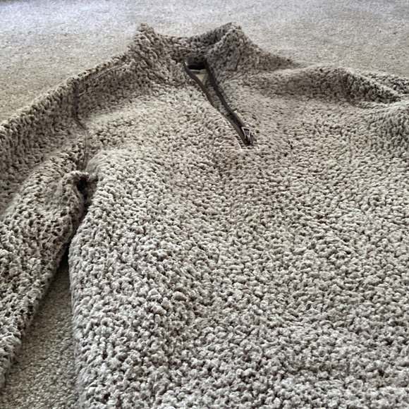 Size Medium Original WeatherProof Vintage crew neck sweater with zip. Soft!! - Picture 2 of 6